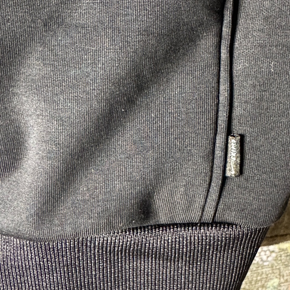 Nike x SKIMS Matte Tricot Oversized Track Jacket Obsidian Size Small NWOT - Picture 10 of 10